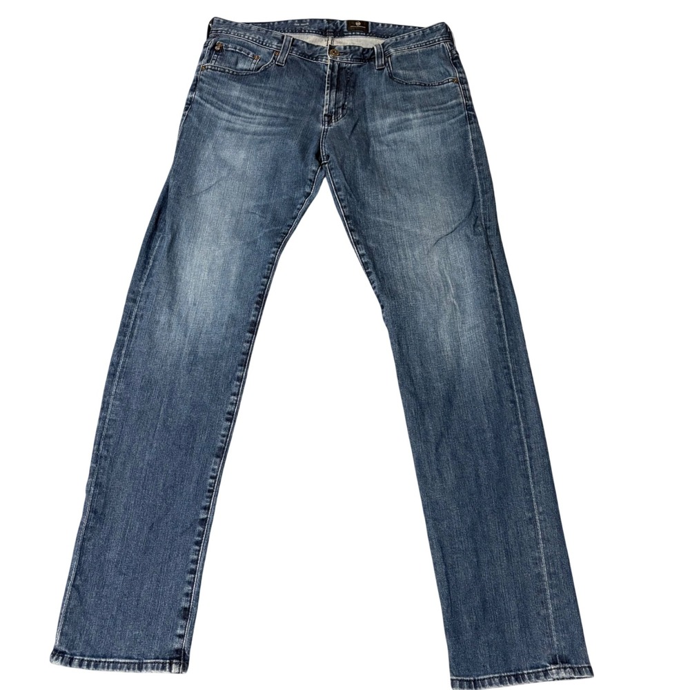 AG Adriano Goldschmied Jeans Mens 33x32 Blue The Tellis Slim Tapered Stretch